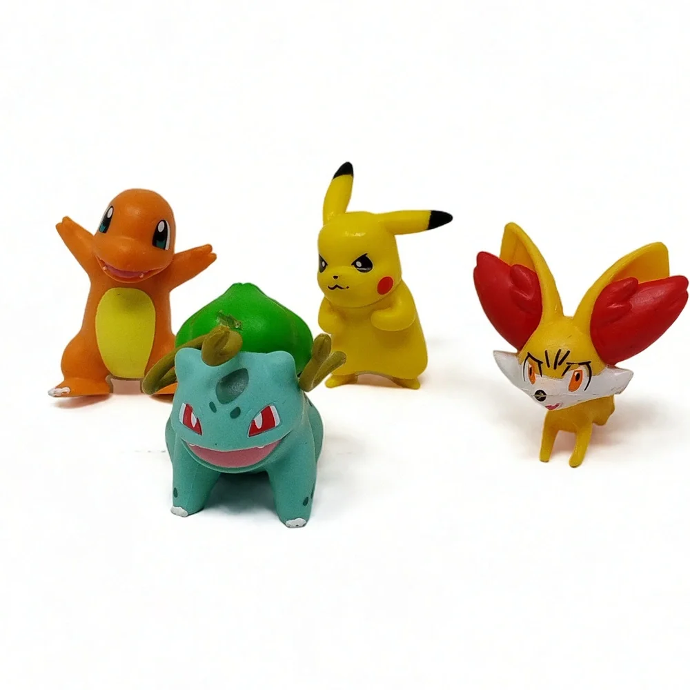 Pokemon Mixed Lot Miniature PVC Action Figure Set Gaming Desk Decor Collectible
